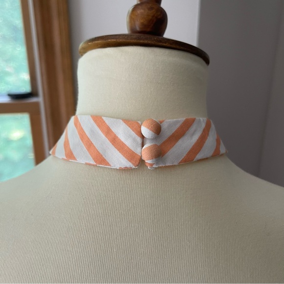 SAINTS + SECRETS Orange Striped Dress - Picture 8 of 9